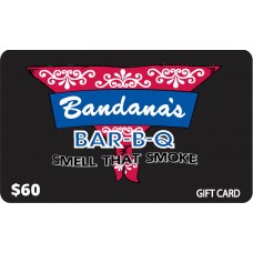 Bandanas Gift Card - $60 Bandanas Gift Card - $60