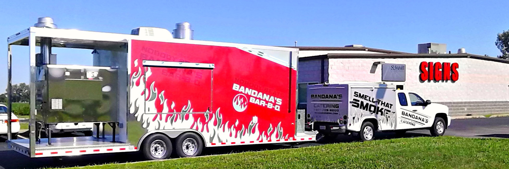 Catering Services Bandanas BarBQ